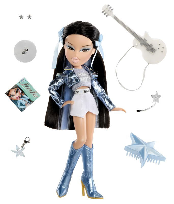 Mu&ntilde;eca De Moda Bratz Pop Starz Jade Con Accesor... image number null