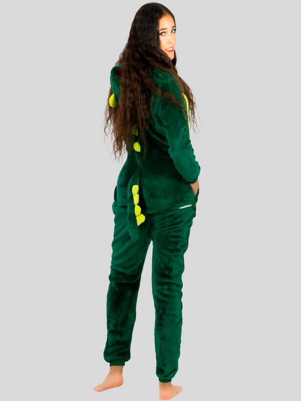 Pijama Mameluco Adultos Y Ni&ntilde;o Invierno Pijamas... image number null