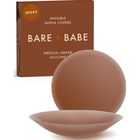Cobertores de pez&oacute;n Bare Babe reutilizables impermeables, tono nude