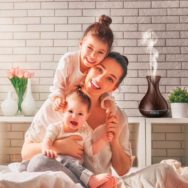 Humidificador Y Difusor De Aroma, De 400 Ml | A... image number null