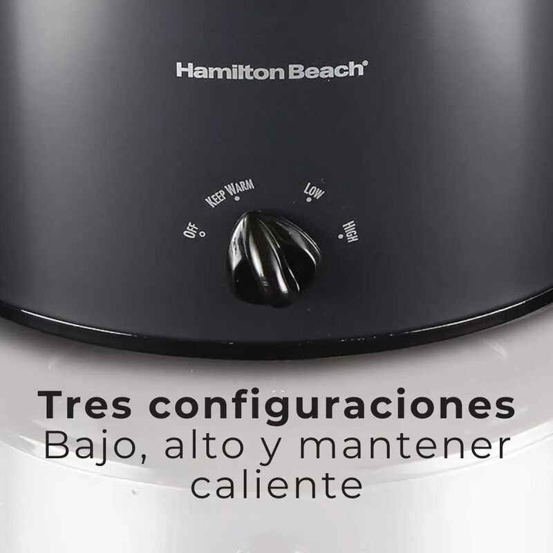 Olla El&eacute;ctrica De Lenta Cocci&oacute;n Hamilton Beach ... image number null