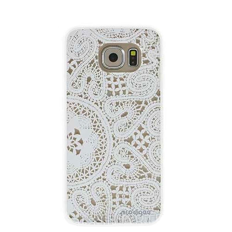 Funda PRODIGEE Scene Lace para Samsung S6 Blanc... image number null