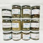 Kit en frasco de 12 tisanas herbales