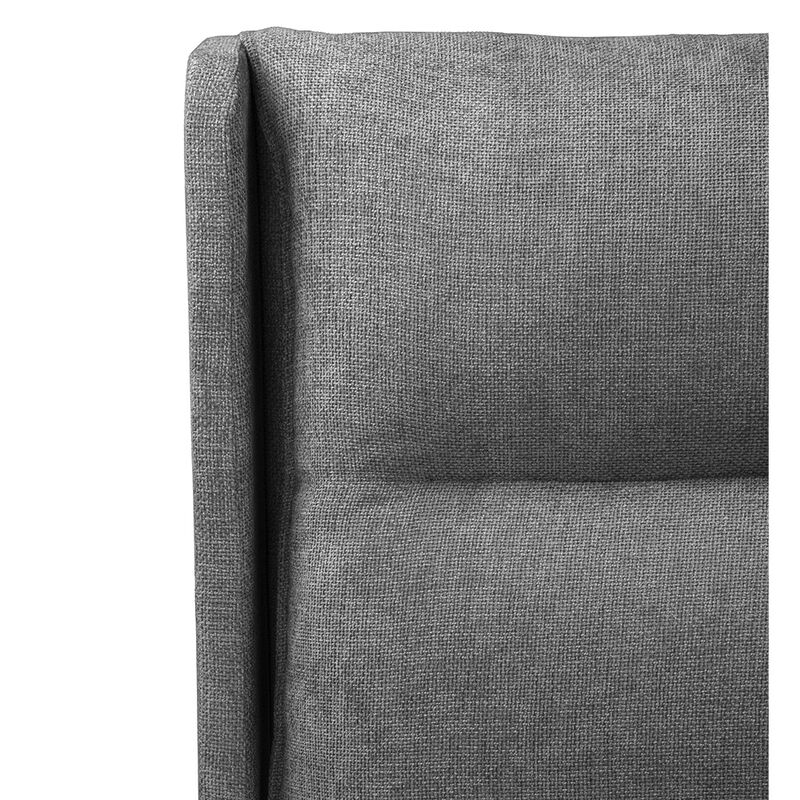 Cabecera Queen Size Dicasa Becca Gris Shadow image number null