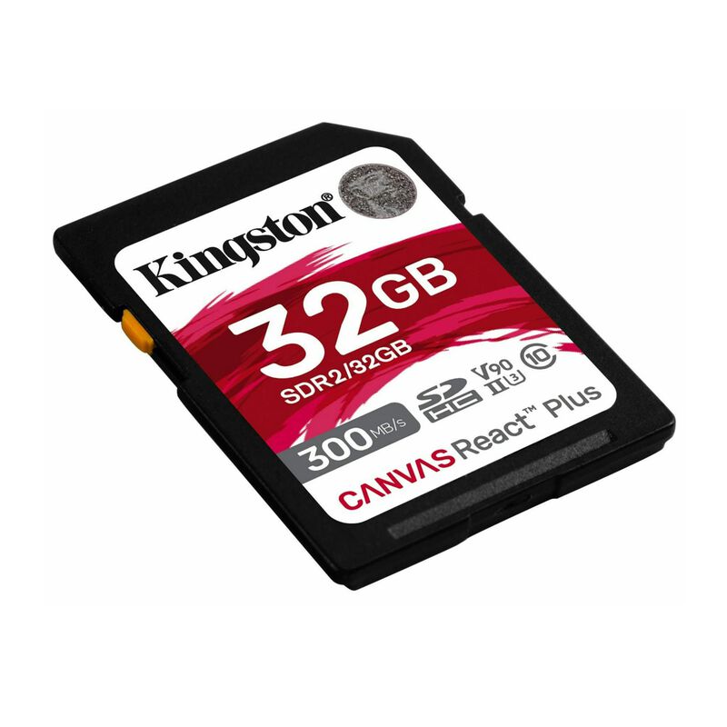 Tarjeta Sd Kingston Canvas React Plus 32 Gb Sdh... image number null