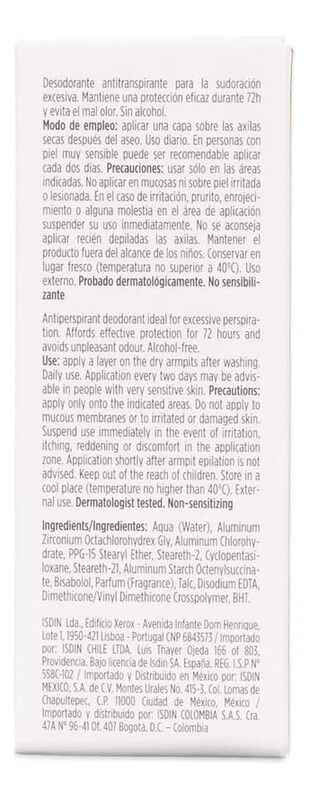 Isdin Desodorante Antitranspirante Germisdin De... image number null