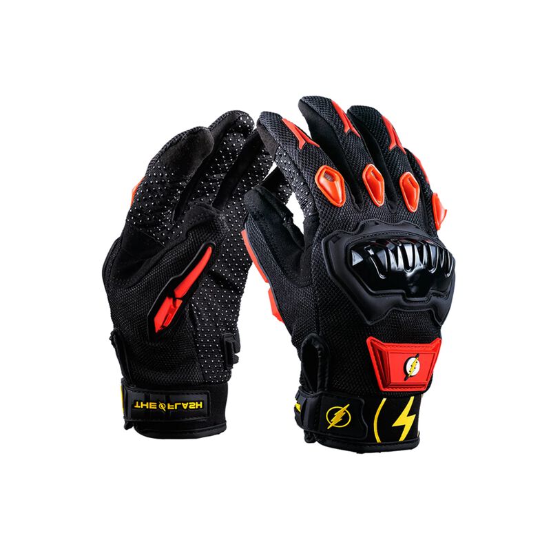 Guantes Dc Delta Flash Negro/rojo Xxl image number null
