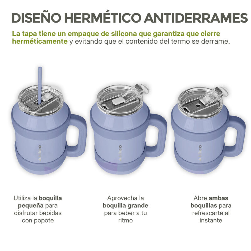 Termo de Acero Inoxidable Doble Pared Vaso T&eacute;rm... image number null