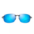 Gafas de Sol Maui Jim Ho Okipa Xlarge Gris Traslúcido