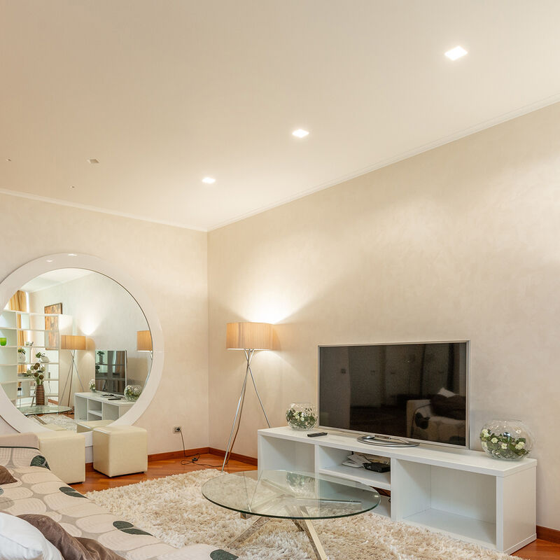 Pack de 6luminarios LED Aksi 18W de Sobreponer ... image number null