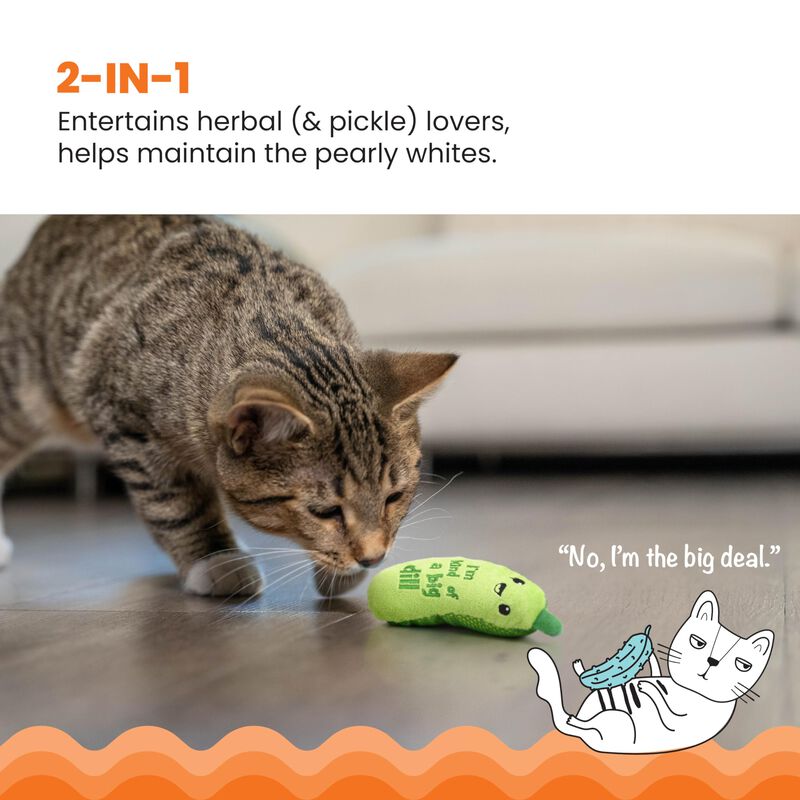 Juguete Para Gatos Catstages Crunchy Pickle Kic... image number null