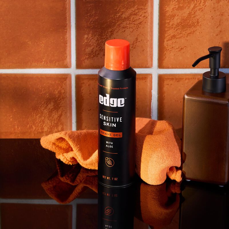 Gel De Afeitar Edge Para Hombre, Piel Sensible,... image number null