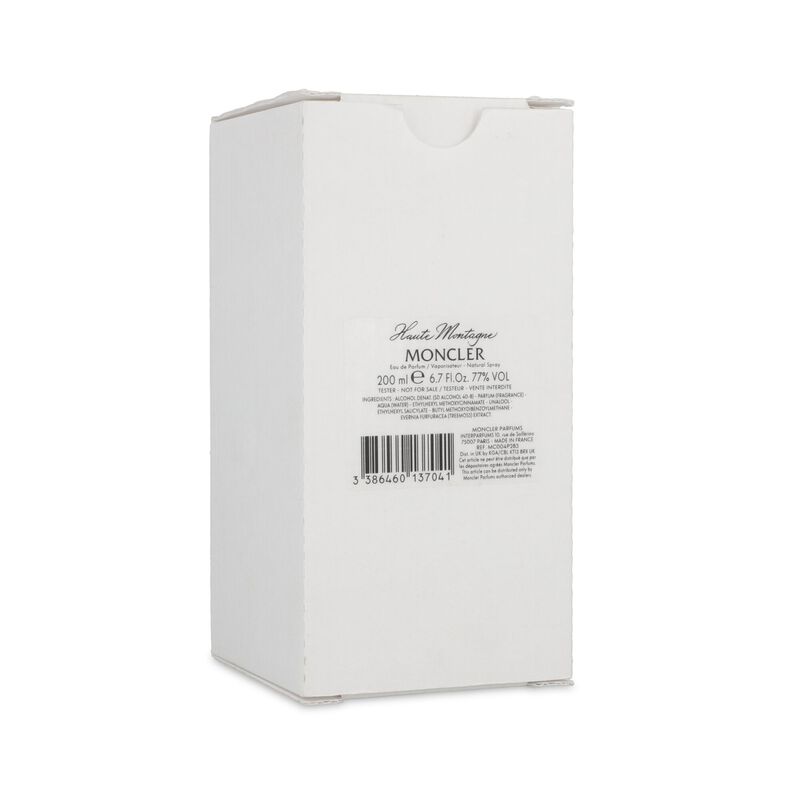 Tester Moncler Haute Montagne 200ml Edp Spray image number null