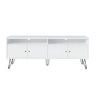 Mueble Para Tv Bertolini Oregon Hasta 65 Pulgadas Blanco