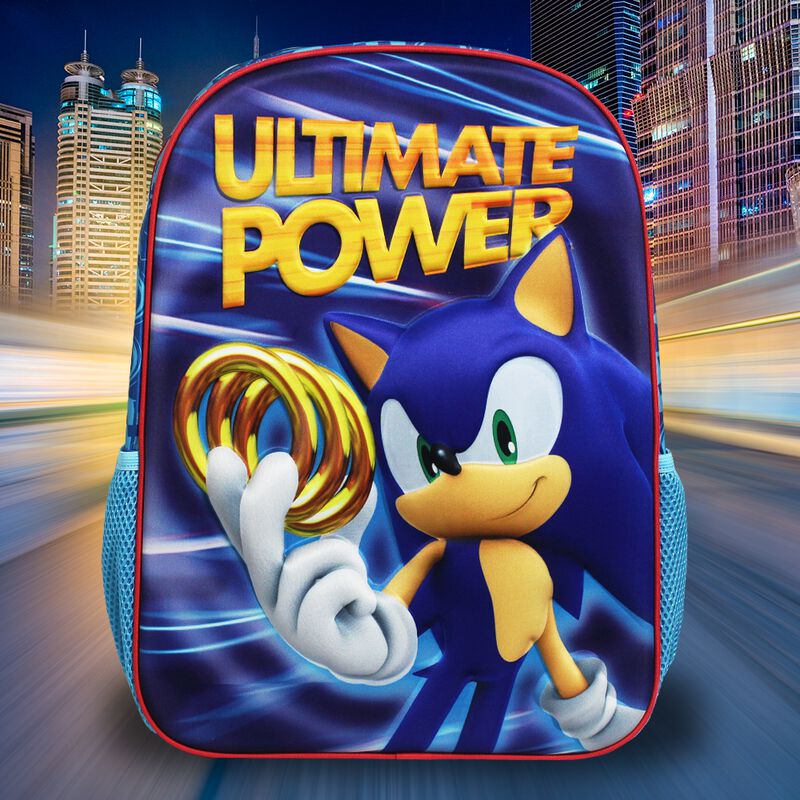 Mochila Edición Sonic Escolar image number null