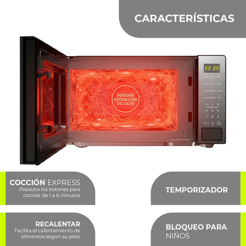 Horno De Microondas Capacidad 25 L / 0.9 Pies P... image number null