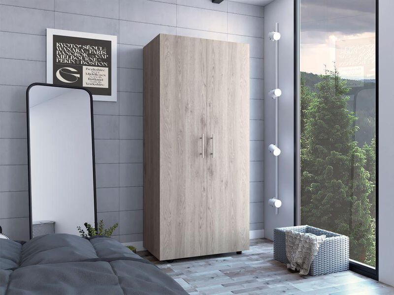 Closet Derek Humo y Blanco Virtual Muebles image number null