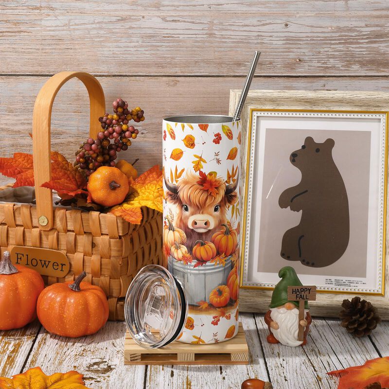 Vaso T&eacute;rmico Whaline 600 ml Oto&ntilde;o &ndash; Vaca, Tapa ... image number null