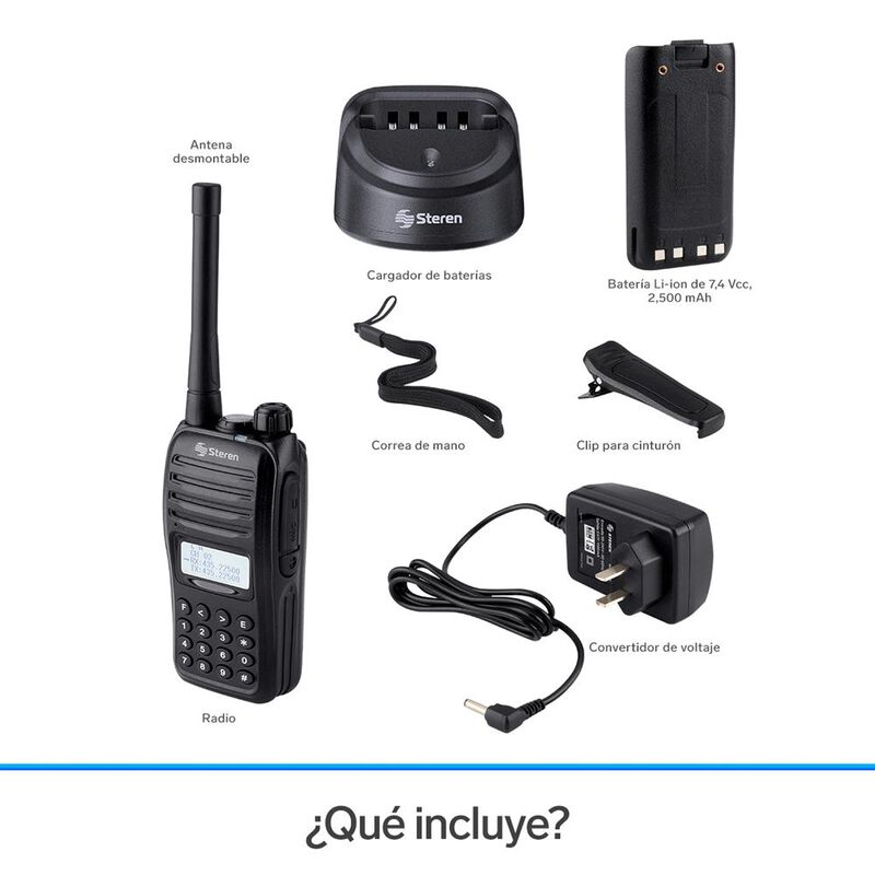 Radio Intercomunicador Profesional Con Teclado ... image number null