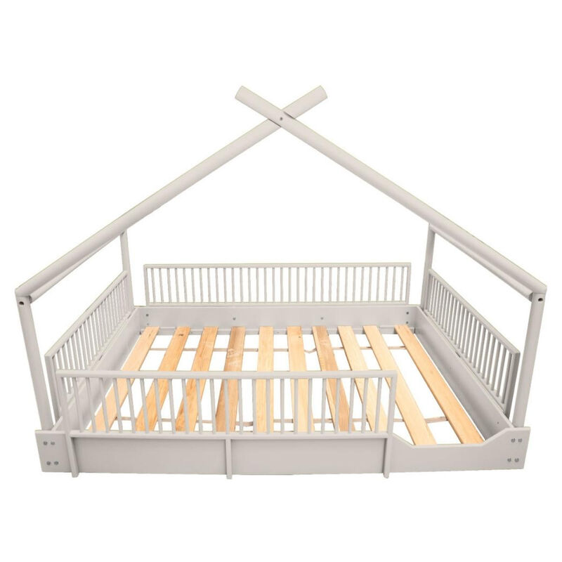 Matrimonial - Cama Chalet Montessori de Madera ... image number null