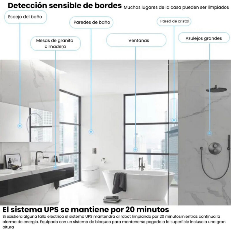 Robot Limpiavidrios V10 image number null