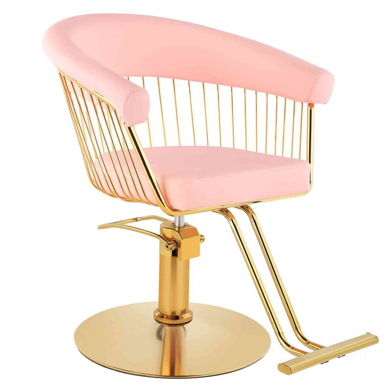 Silla Gold Circular Est&eacute;tica Spa Ajustable Giro... image number null