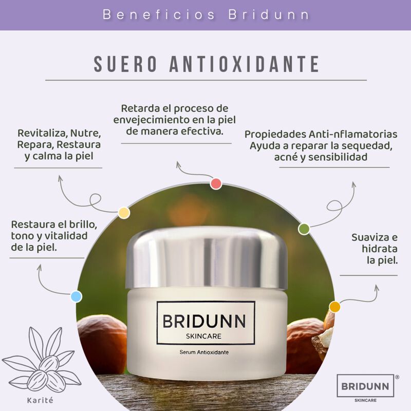 Bridunn Suero Facial Antioxidante con Vitamina ... image number null