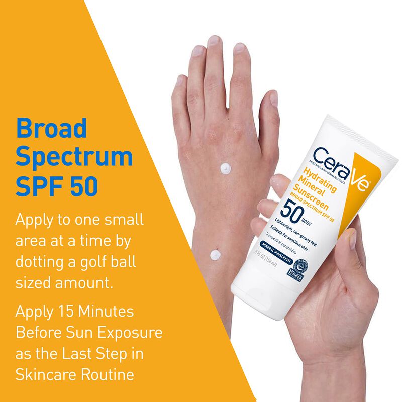 Protector Solar Cerave 100% Mineral Spf 50 Para... image number null