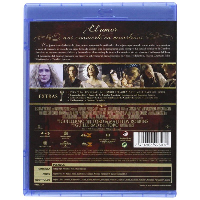 La Cumbre Escarlata (blu-ray) image number null