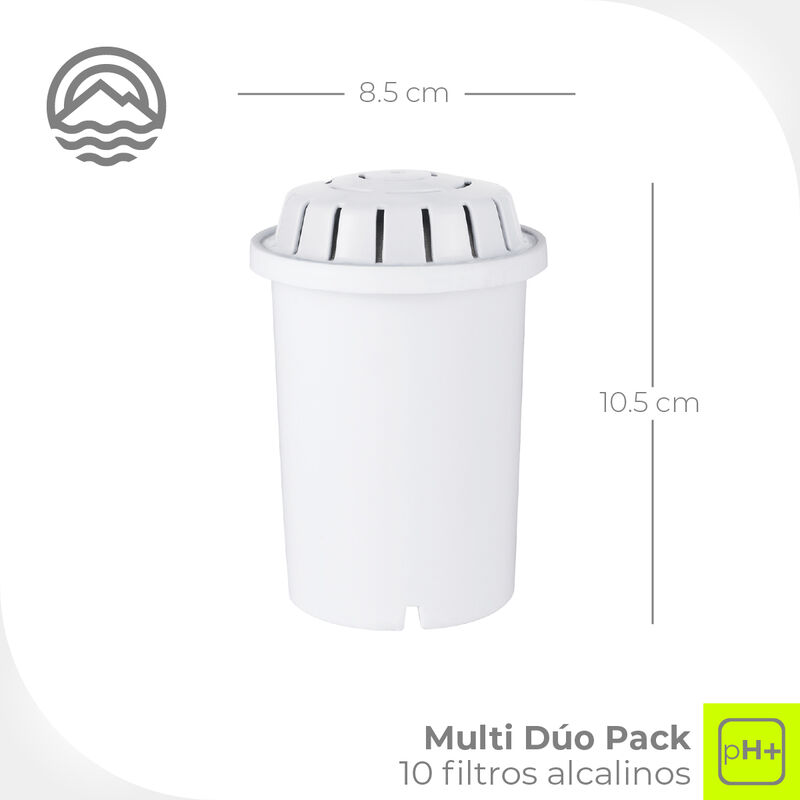 Minato Set De Filtros Alcalinos Multi Dúo Pack ... image number null