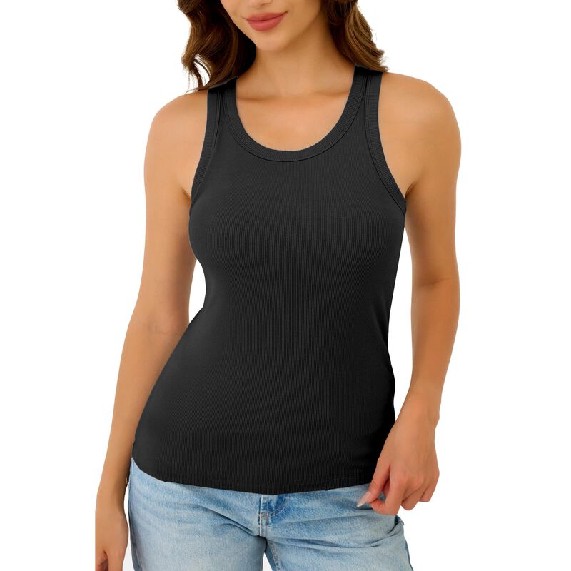Top sin Mangas Gkbk Cuello Alto, Tejido Acanala... image number null
