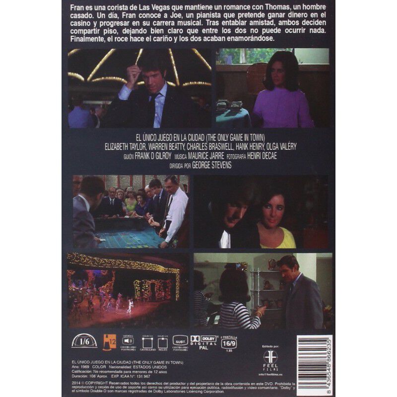 El &Uacute;nico Juego En La Ciudad (dvd) image number null