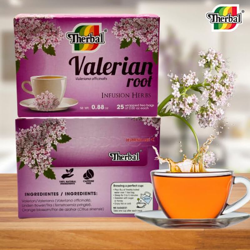 T&eacute; Therbal De Ra&iacute;z De Valeriana &ndash; 25 Sobres (25... image number null