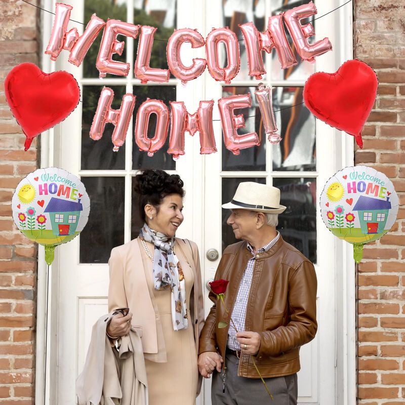 Kit De Globos "bienvenido A Casa" Axiyanx 41 cm... image number null