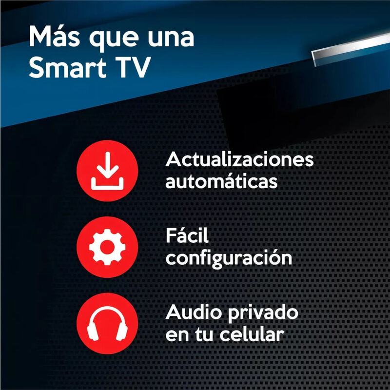 SmartTV Pantalla 40" DAEWOO HD streaming ROKU T... image number null