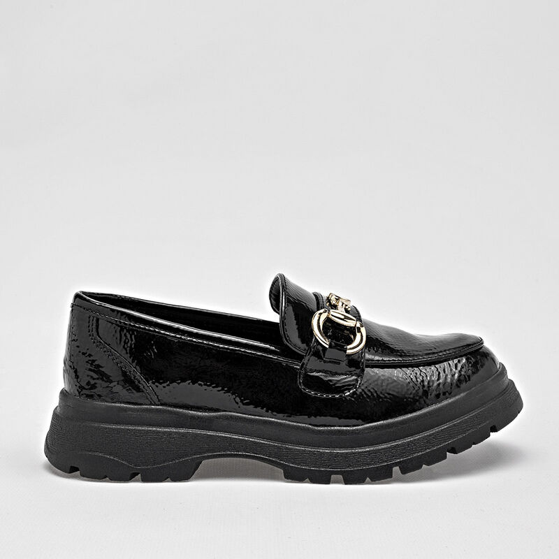 Lady One Zapato para ni&ntilde;a negro charol image number null