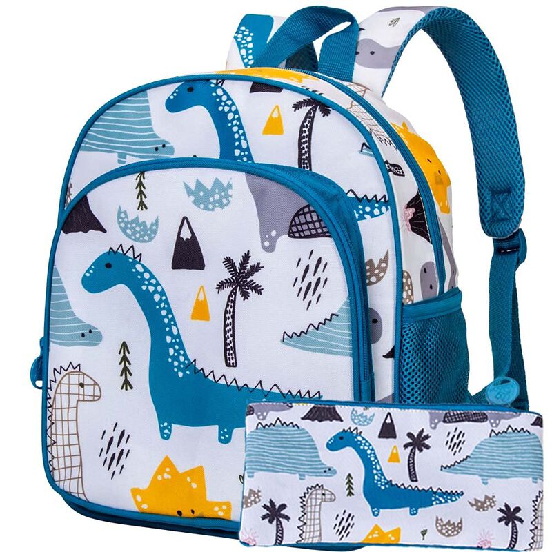 Mochila Agsdon 32 cm Dinosaurio Para Ni&ntilde;os En E... image number null