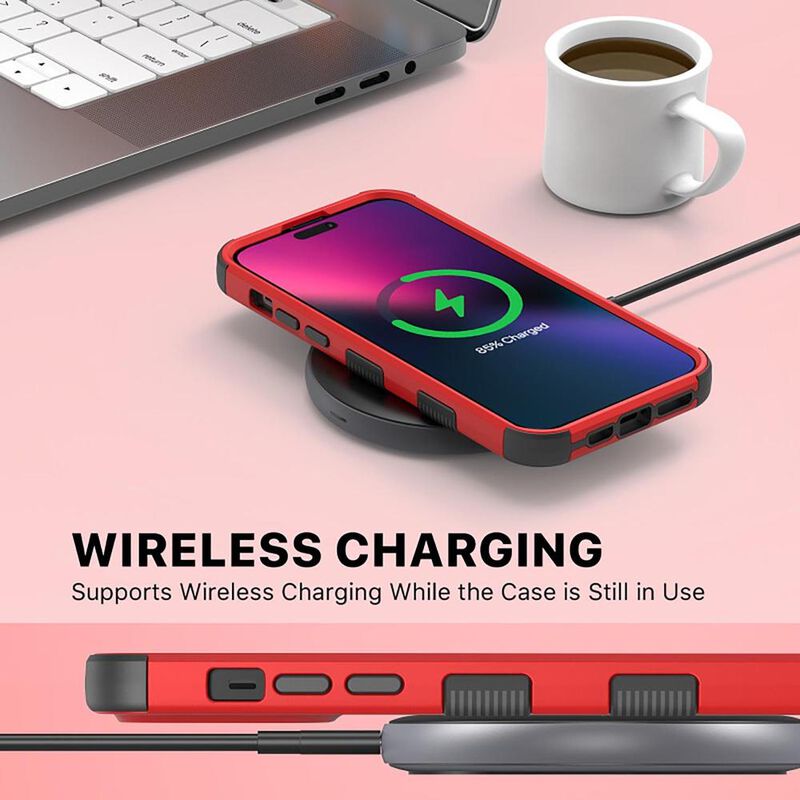 Funda MYBAT Tuff para iPhone 14 PRO MAX Roja image number null