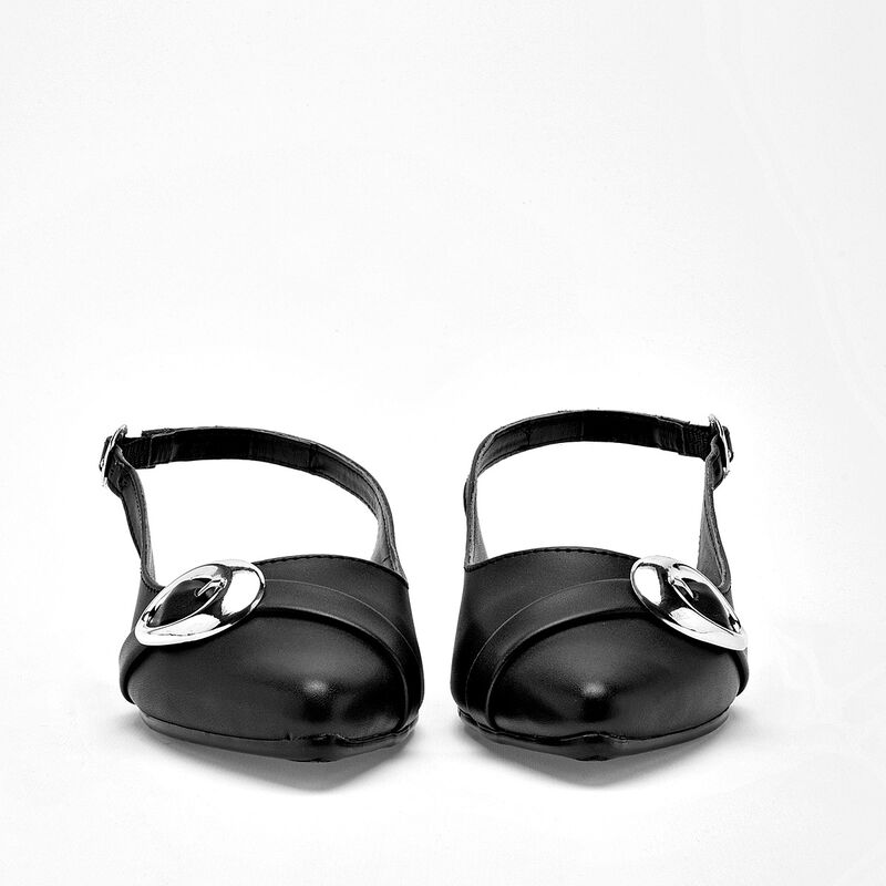 Moramora sandalia piso  para mujer negro cod 14... image number null