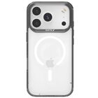 Funda Raptic Air Clear Mag Para Iphone 17 Pro Max Humo