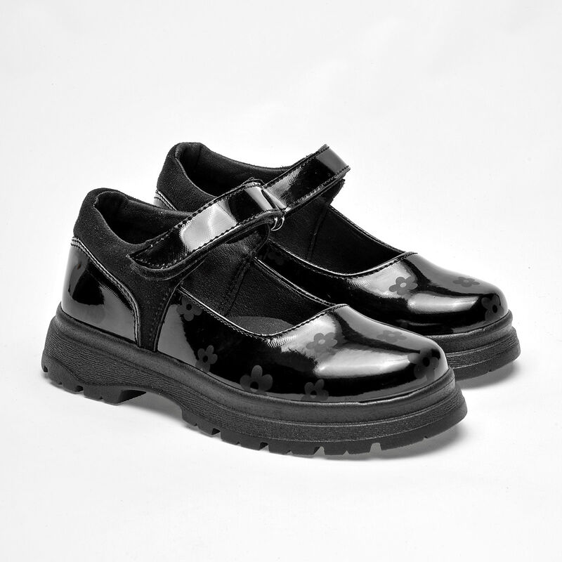 Trenesito Zapato para niña negro charol image number null