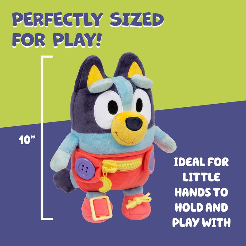 Peluche Bluey Dress & Play Learn To Dress Para ... image number null
