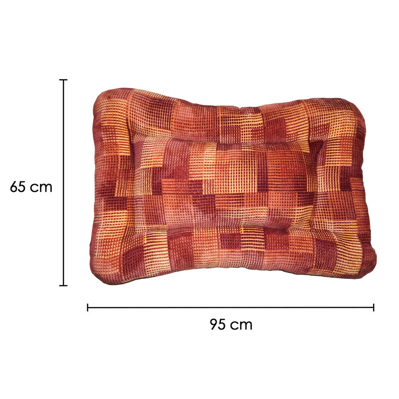 Cama para Perro Grande Acolchonada 95cm x 65cm image number null