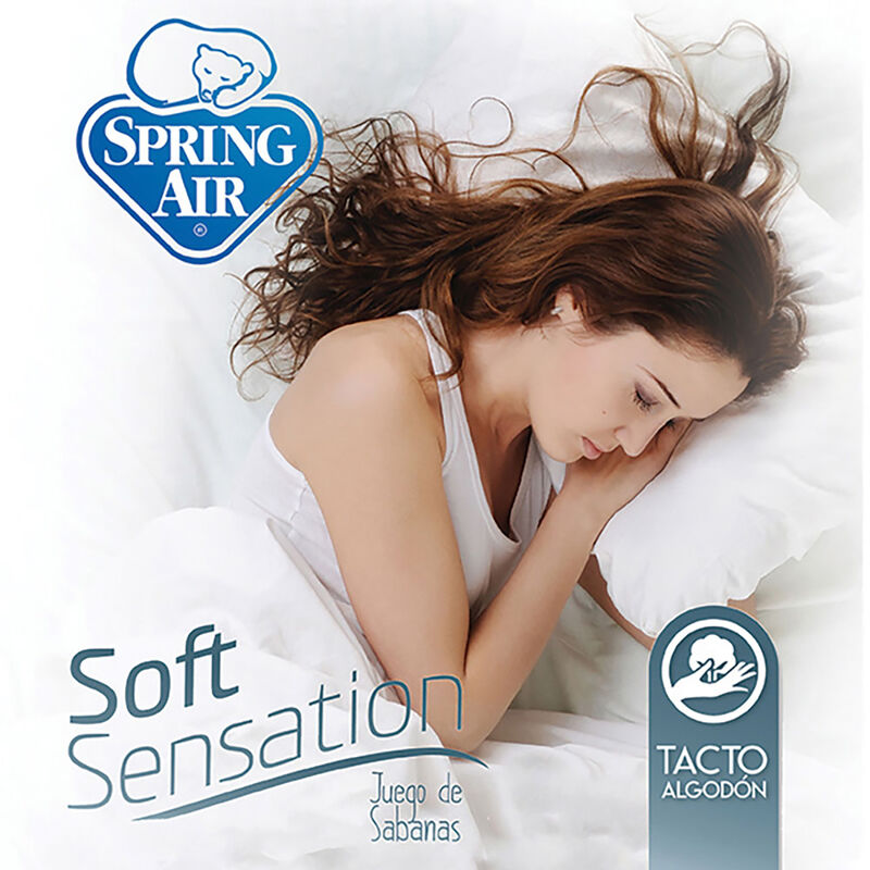Juego de Sábanas Individuales Spring Air Soft S... image number null