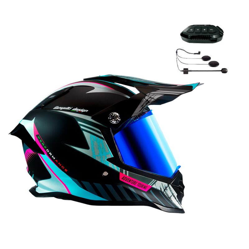 Casco Certificado Axs Nordica Talla Xl Con Disp... image number null