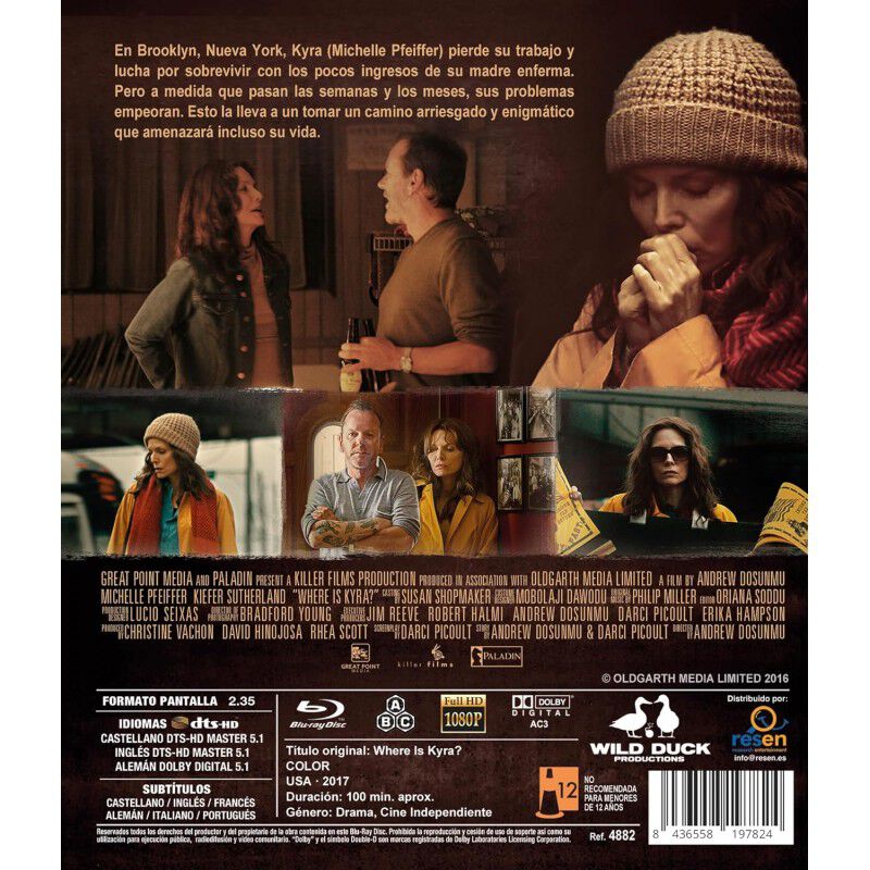 &iquest;D&oacute;nde est&aacute; Kyra? [Blu-ray] (2017) image number null