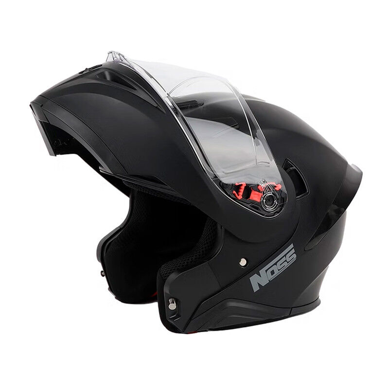 Casco Noss Ns-971 Abatible  Brillo Negro L image number null