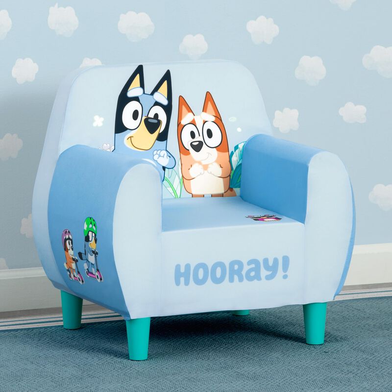 Silla De Espuma Delta Children Bluey Blue Para ... image number null