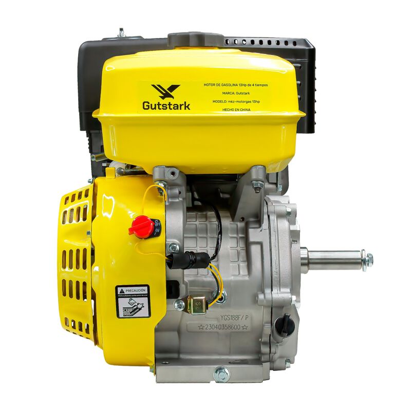 Motor De Gasolina 13 Hp 4 Tiempos 389 Cc 6.5 Li... image number null