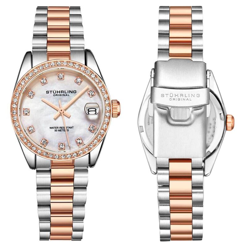 Set de relojes Stührling para pareja modelo 393... image number null
